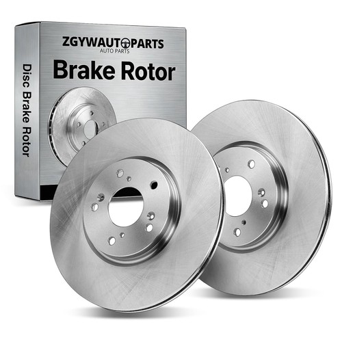 2pc front disc brake rotors - 2pc,