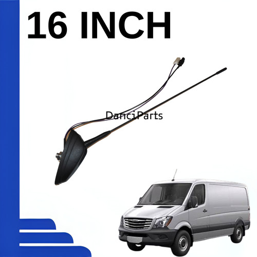Black replacement antenna - black,